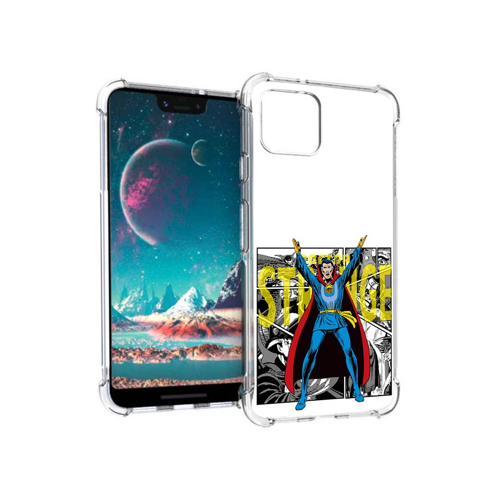 

Чехол MyPads Tocco для Google Pixel 4 доктор стренж комикс (PT139521.618.334), Прозрачный, Tocco