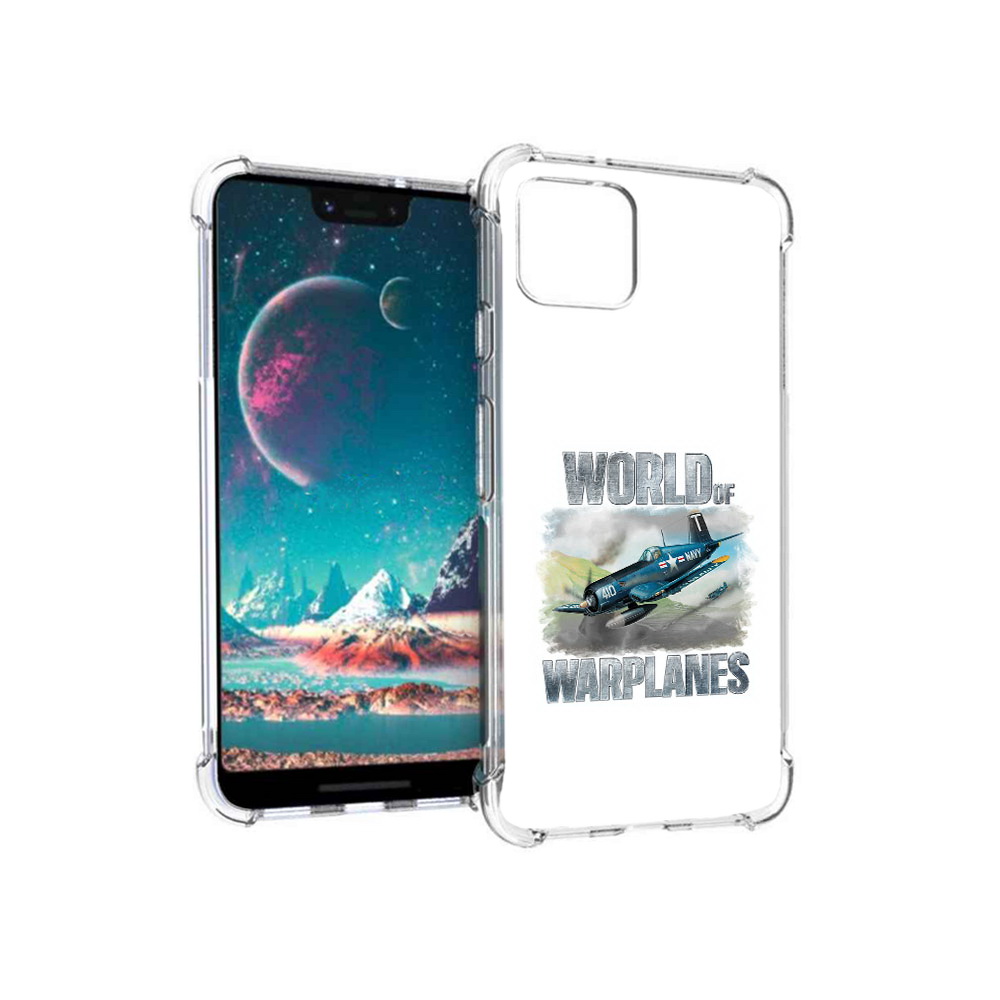 

Чехол MyPads Tocco для Google Pixel 4 Боевой самолет, Прозрачный, Tocco