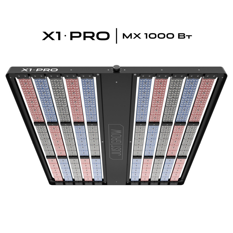 

Фитосветильник JustGrow - X1 Pro MX, 1000 Вт, X1 PRO