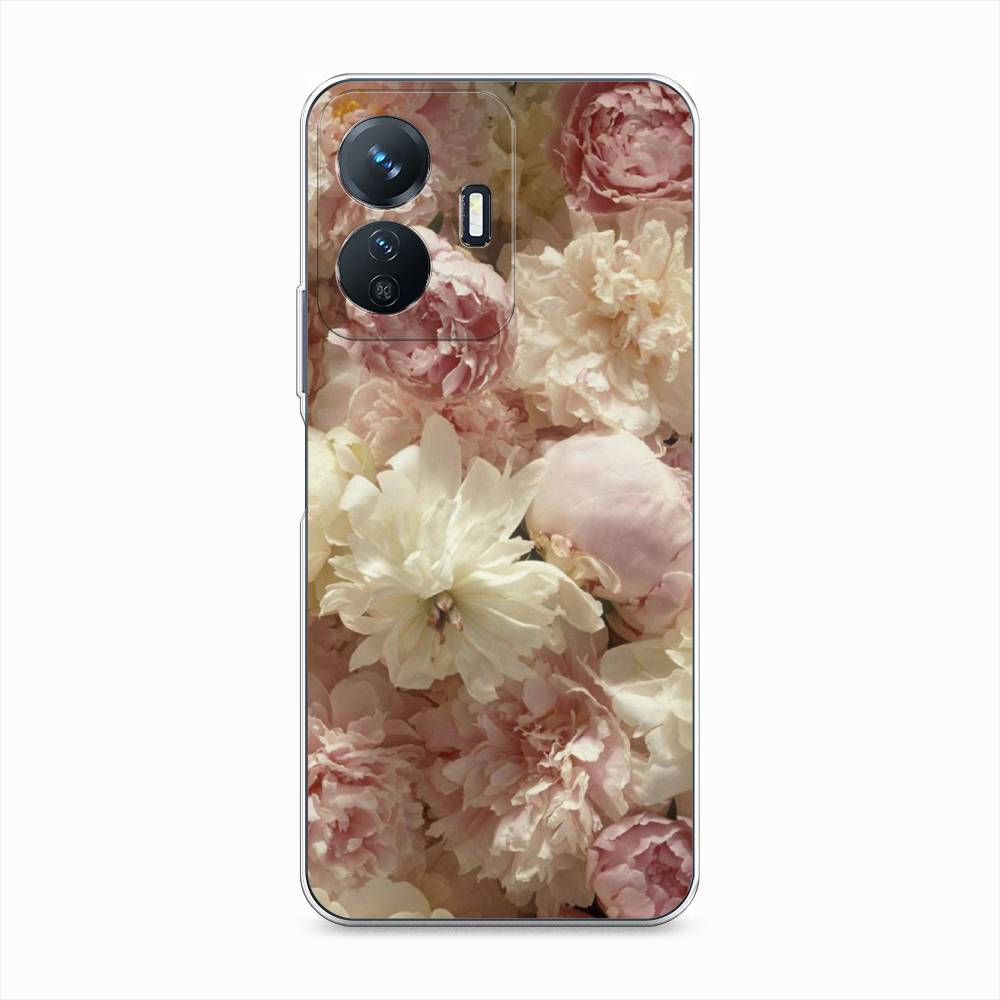

Чехол Awog на Vivo Y77e "Пионы светлые", 267350-8