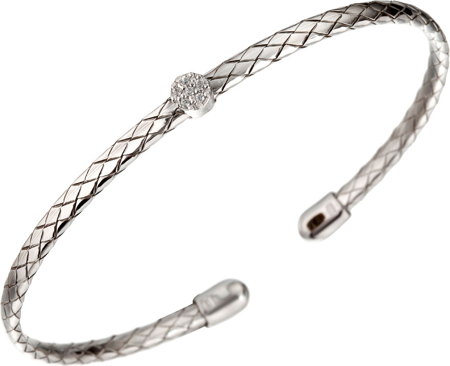 

Браслет из серебра с кристаллом swarovski р.22 Madde ISt902Bw-0320