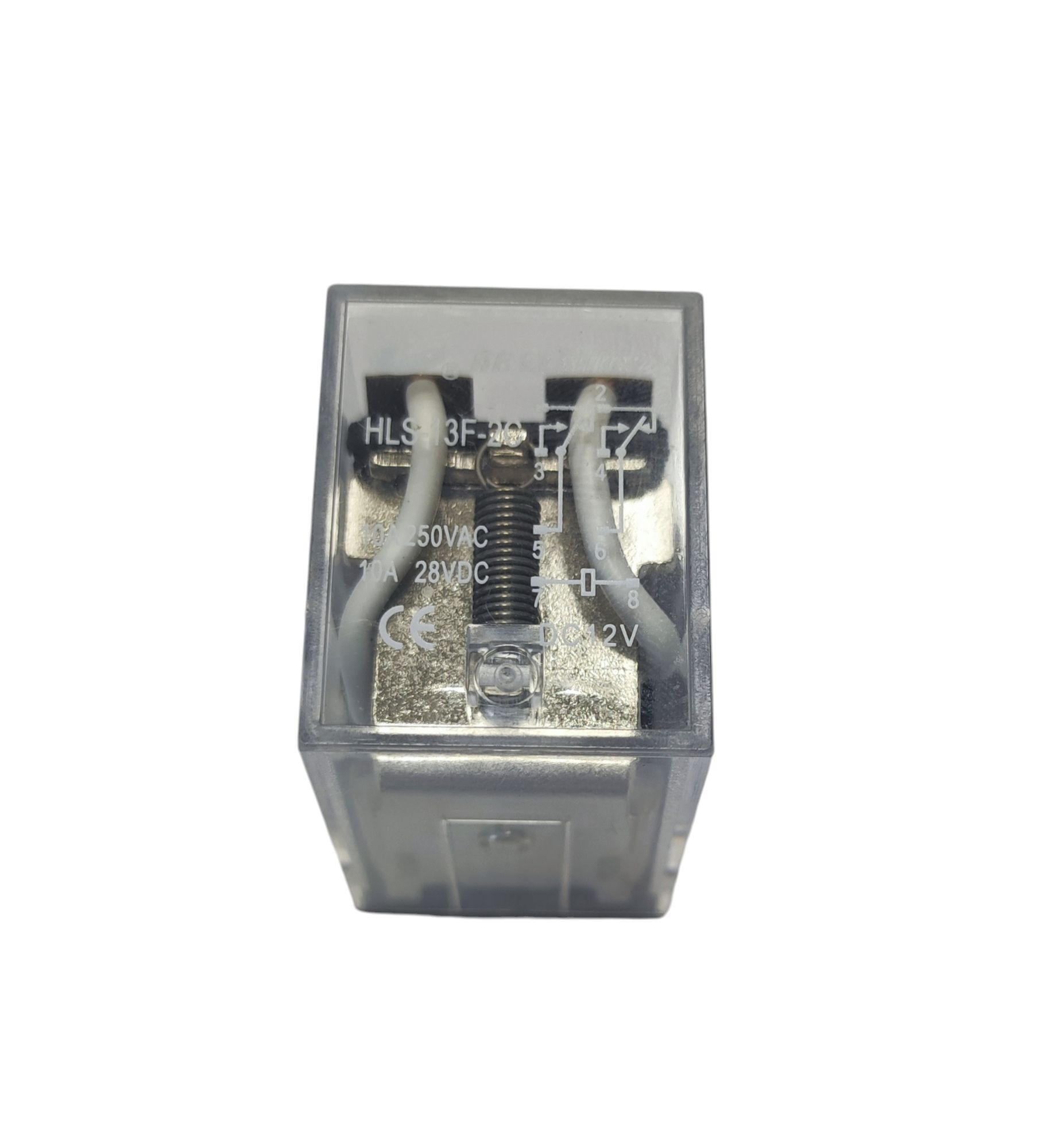 

5 шт Реле 12V HLS-13F-2 ток-10A, Реле HLS-13F-2(12VDC)ток-10A