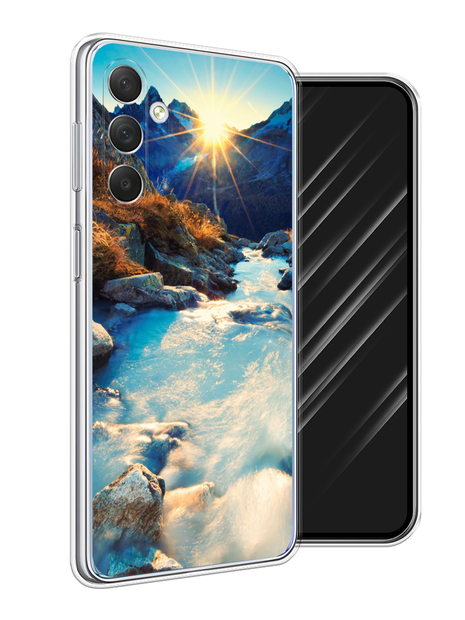 

Чехол Awog на Samsung Galaxy M54 "Восход 7", Коричневый;белый;голубой, 2108250-4