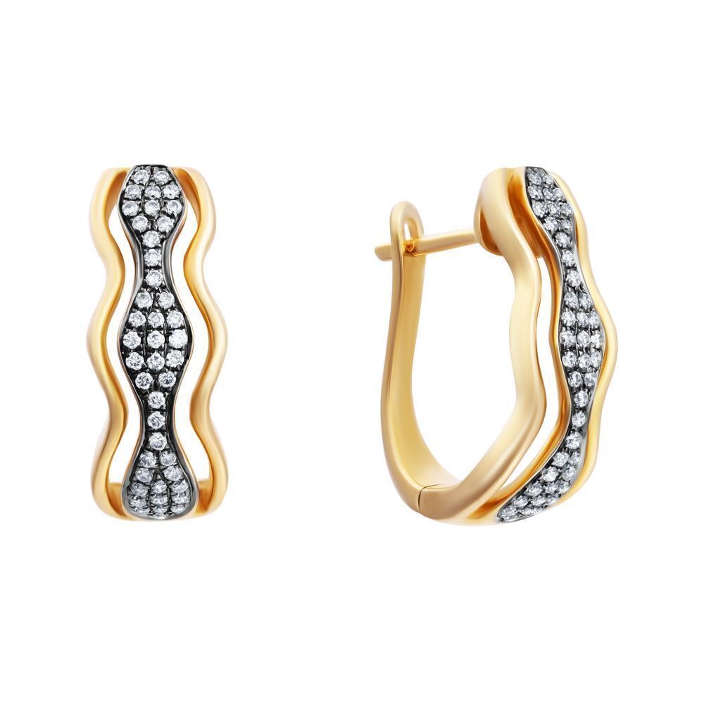 

Серьги из золота JV ME31528-BR-YG_DN_YG, бриллиант, ME31528-BR-YG_DN_YG