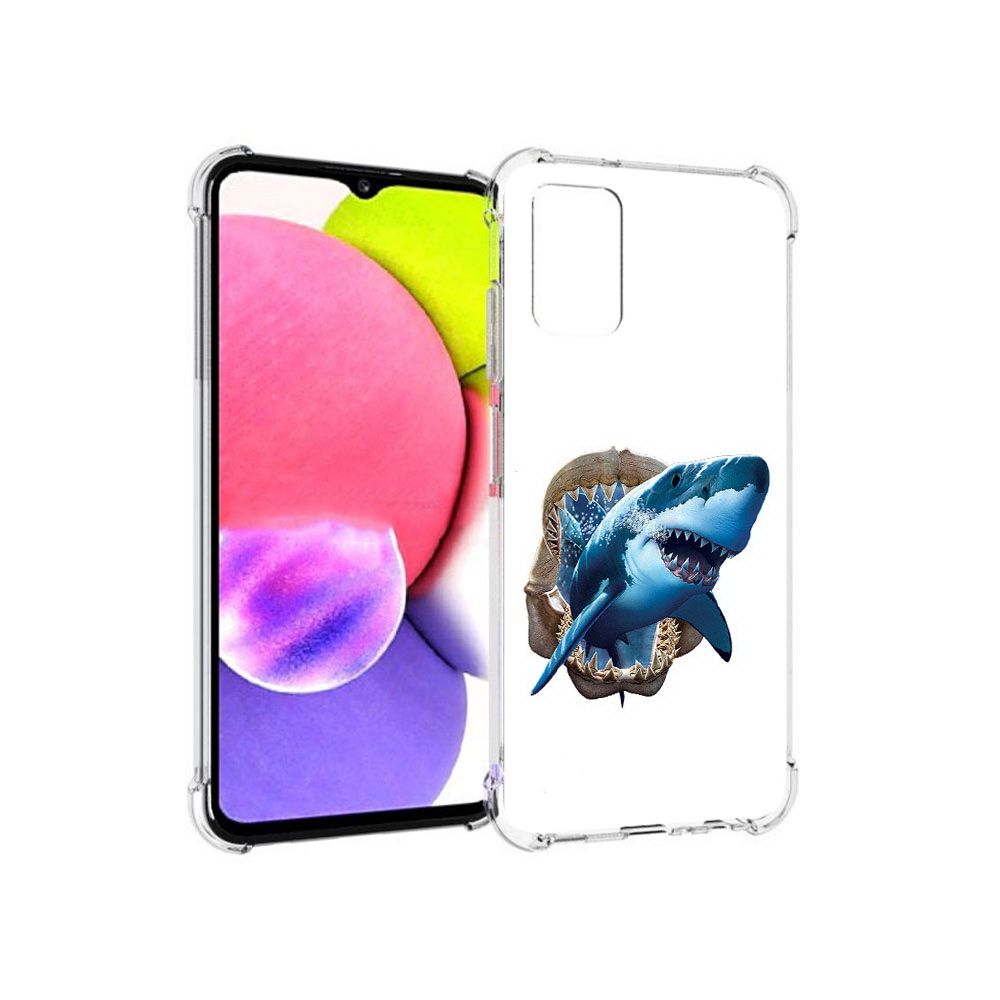 Чехол MyPads Tocco для Samsung Galaxy A03s челюсти (PT162170.549.675)