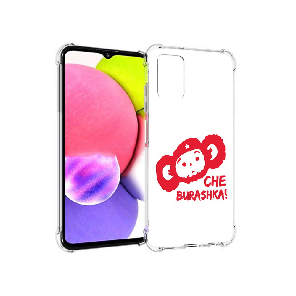 

Чехол MyPads Tocco для Samsung Galaxy A03s чебурашка (PT162170.549.672), Прозрачный, Tocco