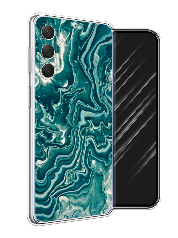 

Чехол Awog на Samsung Galaxy M54 "Минералы 4", Бирюзовый, 2108250-3
