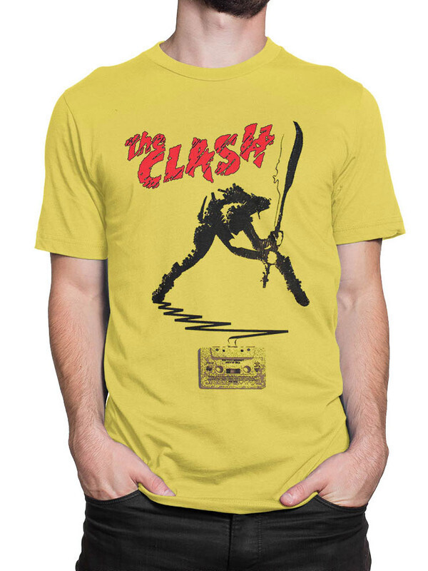 

Футболка мужская Dream Shirts Группа The Clash 5000931-2 желтая 2XL, Желтый, Группа The Clash 5000931-2