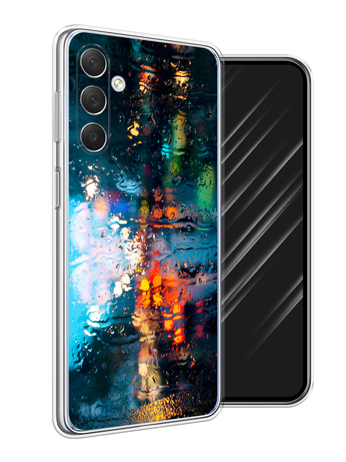 

Чехол Awog на Samsung Galaxy M54 "Абстракция 28", Бирюзовый, 2108250-3