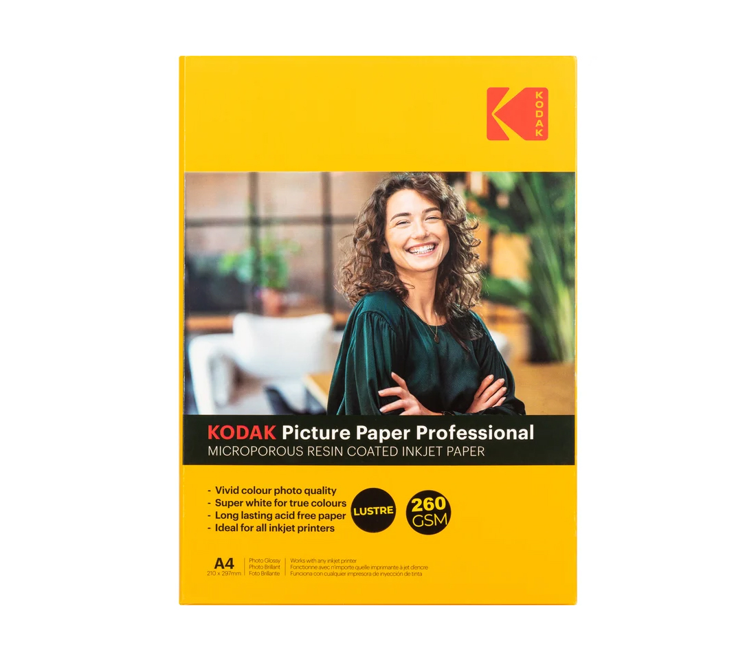 Фотобумага Kodak Paper Professional A4 Luster, полуматовая, 260 г/м2, 20 листов 600021923053