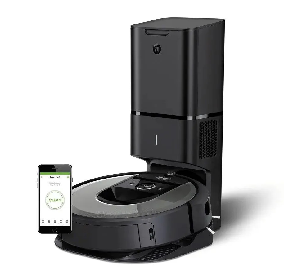 

Робот-пылесос iRobot Roomba i7+ черный, Roomba i7+