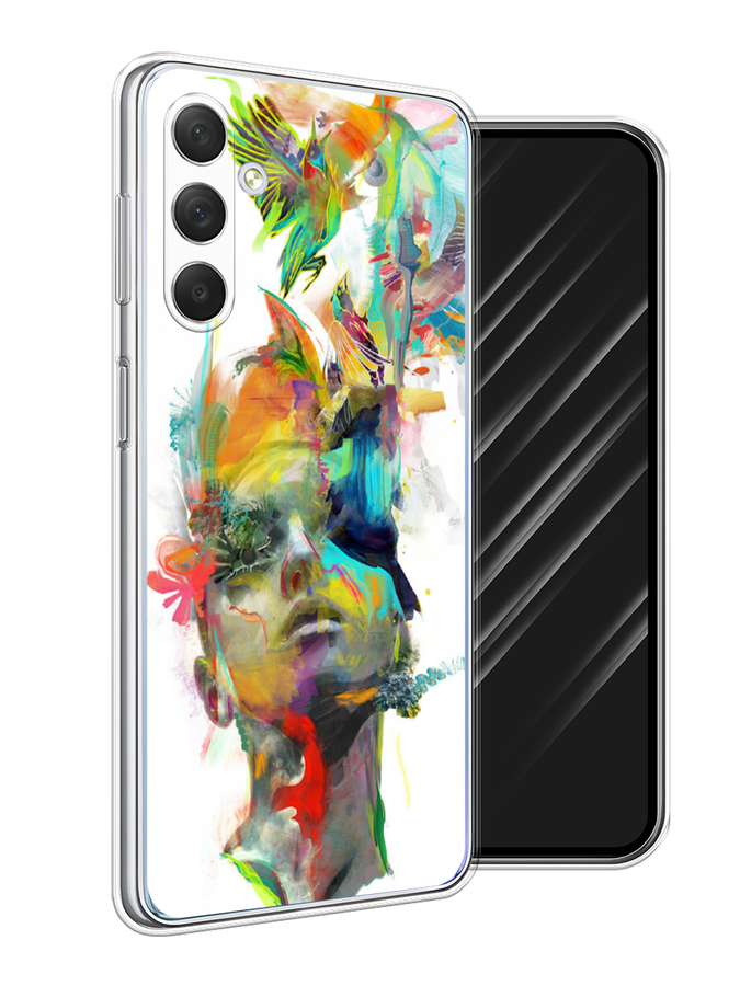 

Чехол Awog на Samsung Galaxy M54 "Теория мечты", Зеленый, 2108250-10