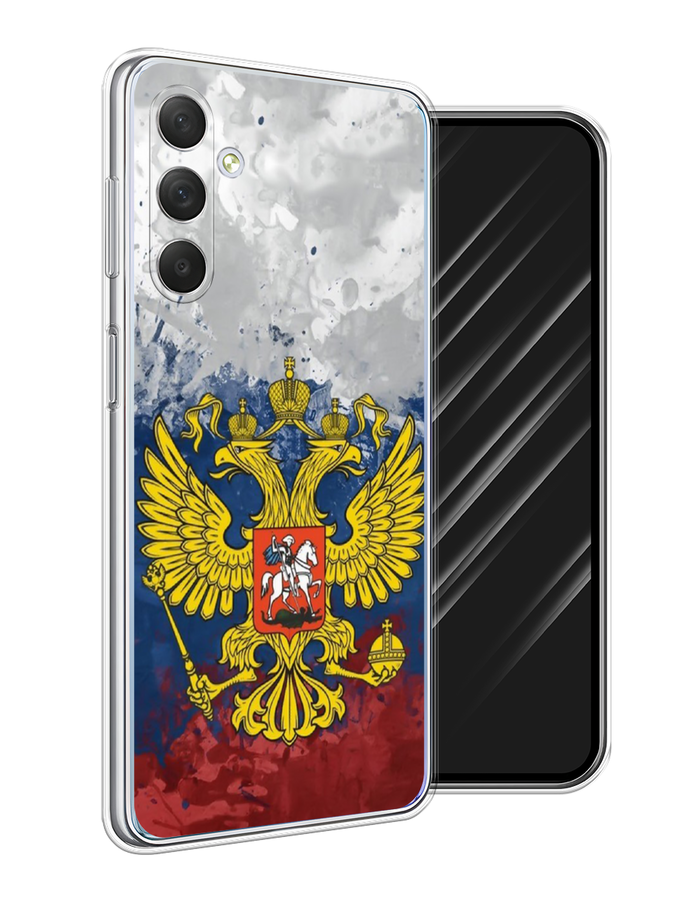 

Чехол Awog на Samsung Galaxy M54 "РФ", Белый;синий;красный, 2108250-5