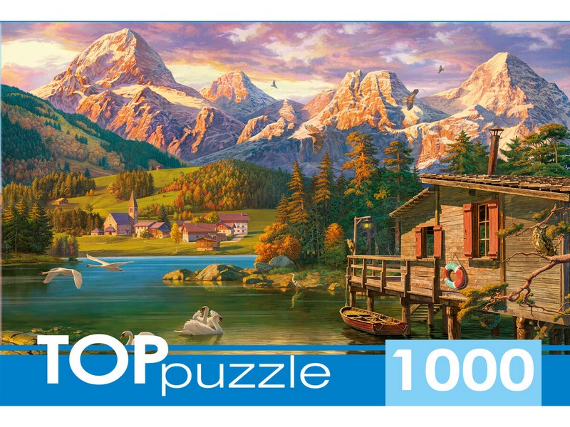 

Пазлы TopPuzzle TOPpuzzle 1000 элементов ДОЛОМИТОВЫЕ АЛЬПЫ Ф10006976РК, Ф10006976РК