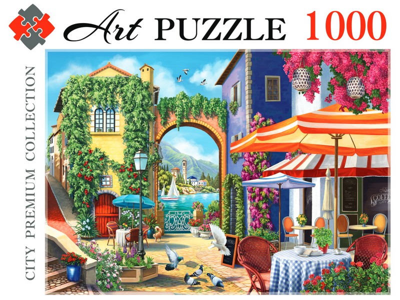 

Пазлы Art Puzzle Artpuzzle 1000 элементов СОЛНЕЧНЫЙ ГОРОД У МОРЯ Ф10000465РК, Ф10000465РК