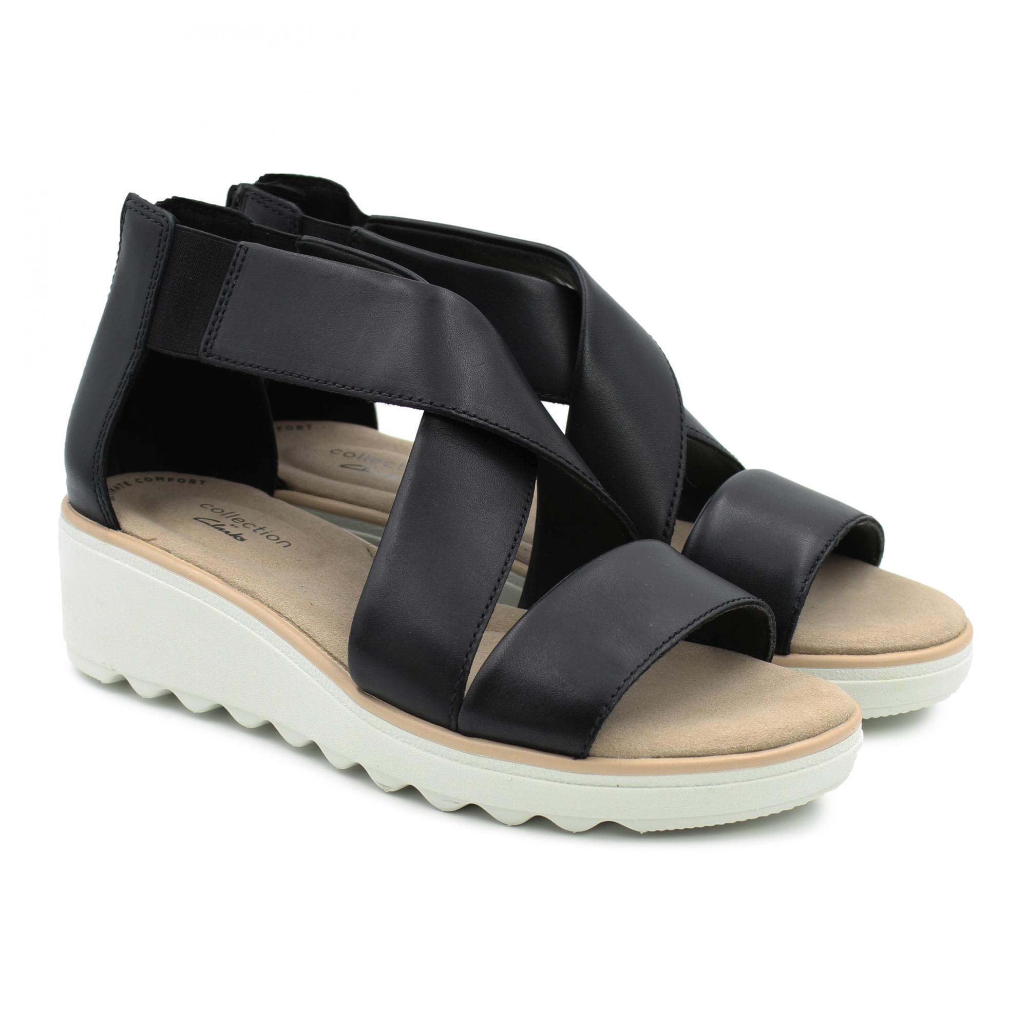 

Босоножки женские Clarks Jillian Rise черные 39 EU, Jillian Rise