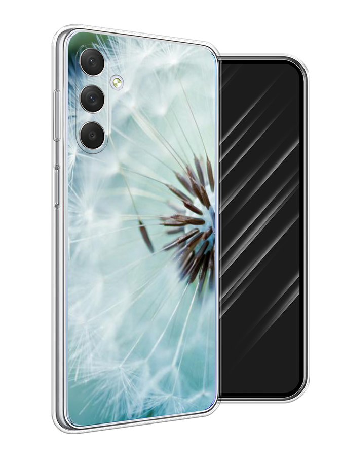 

Чехол Awog на Samsung Galaxy M54 "Пух одуванчика", Серебристый;серый, 2108250-4