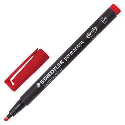 

Маркер перманентный STAEDTLER "Lumocolor" арт. 150982, 5 шт., Красный