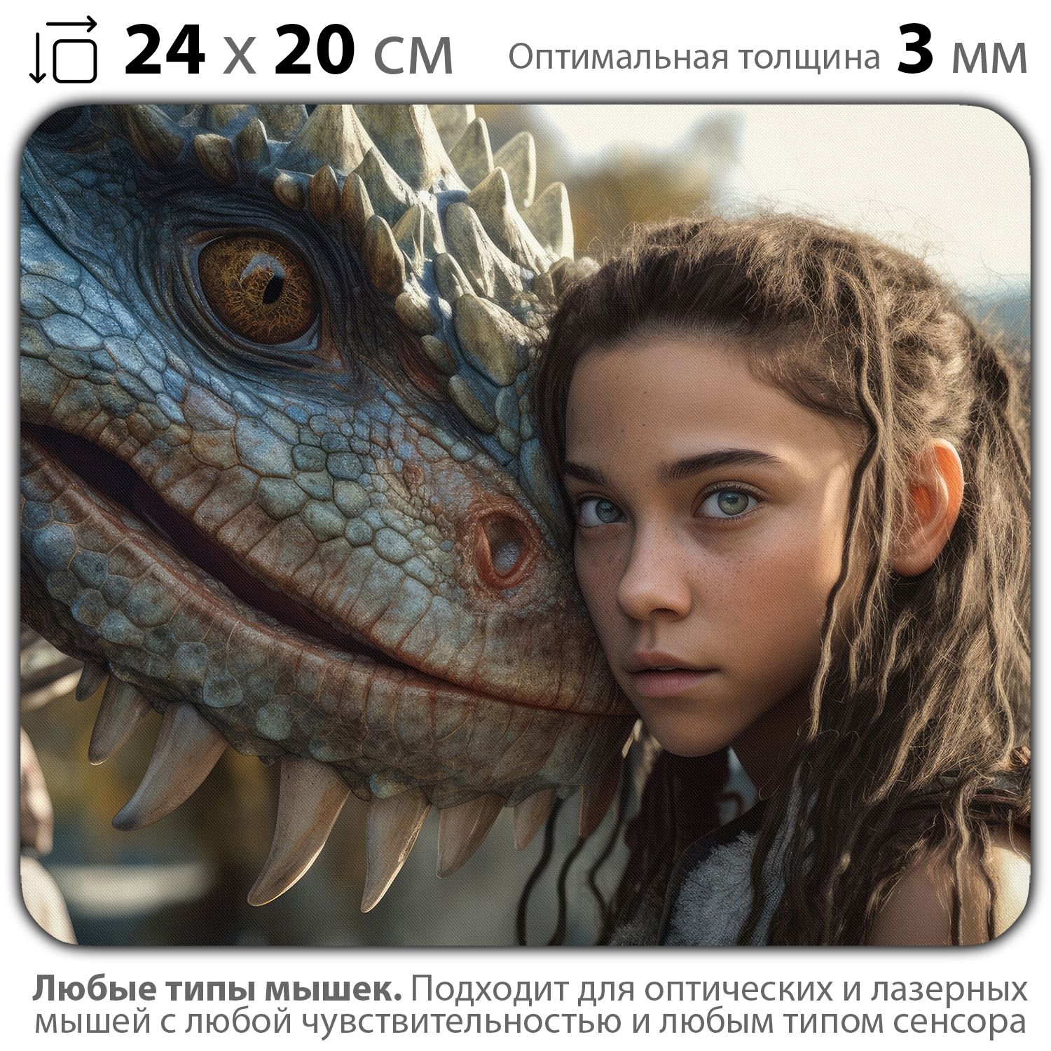 

Коврик для мыши NoBrand PAD03000315, PAD03000315