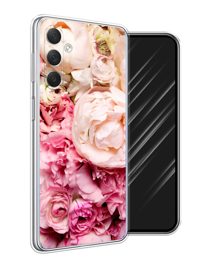 

Чехол Awog на Samsung Galaxy M54 "Пионы яркие", Розовый, 2108250-8