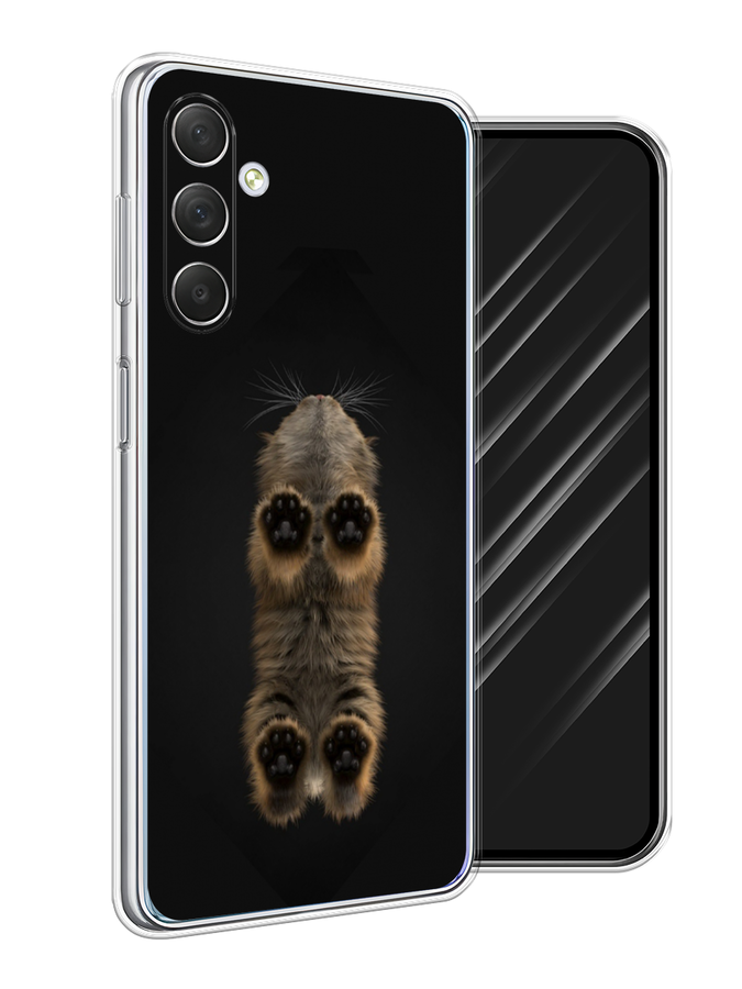 

Чехол Awog на Samsung Galaxy M54 "Кошачьи лапки", Черный, 2108250-1