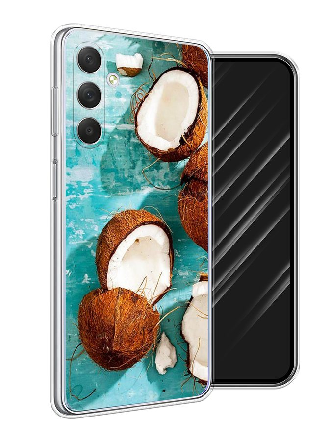 

Чехол Awog на Samsung Galaxy M54 "Разбитые кокосы", Коричневый, 2108250-10