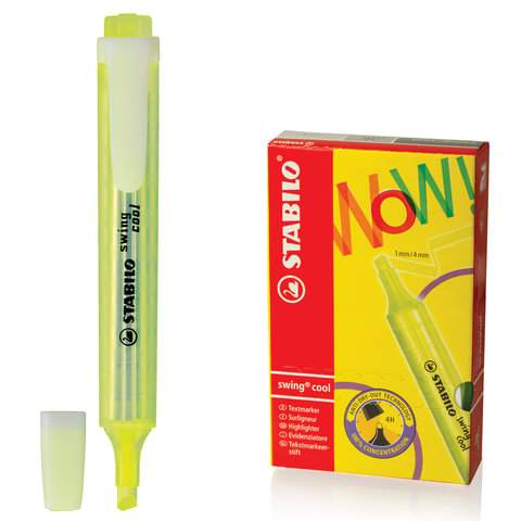 

Текстовыделитель STABILO "Swing cool" арт. 150915, 10 шт.