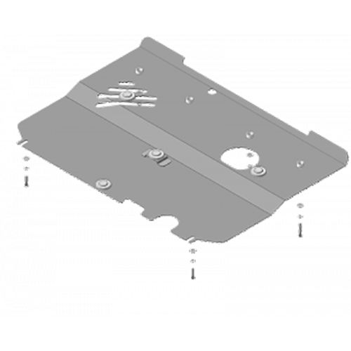 

Защита картера и КПП Motodor для Сузуки SX4 2006-2013, сталь 2мм, арт:MO.00619-2