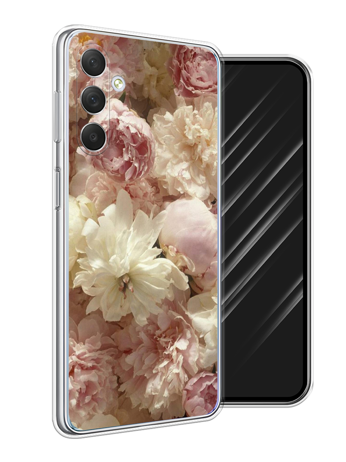 

Чехол Awog на Samsung Galaxy M54 "Пионы светлые", Бежевый;коричневый, 2108250-8