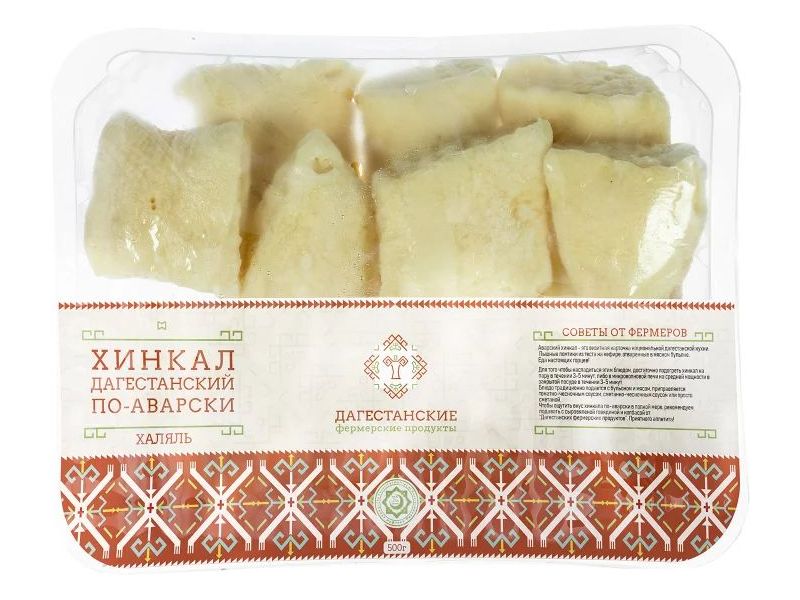 

Хинкал Дагестанские фермерские продукты По-аварски халяль 500 г