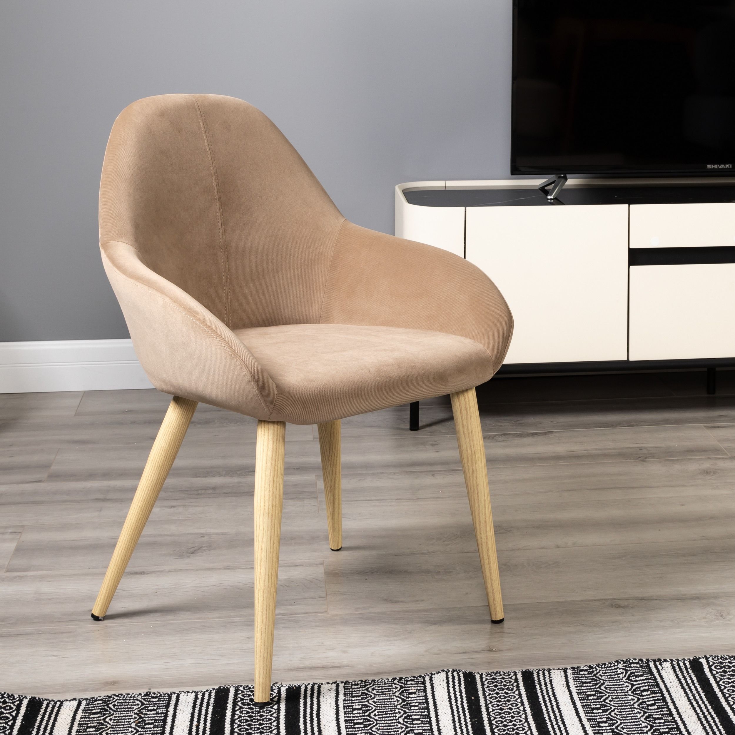 

Стул Helvant Kenya Diag beige / нат.дуб, Стул_41011901h_ЖёлтНДуб_Нет бренда