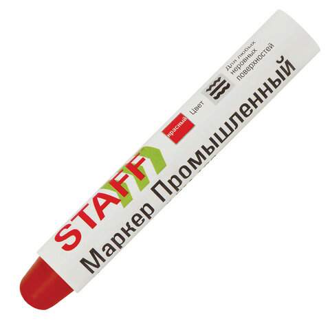 

Маркер для промышленной маркировки STAFF арт. 150814, 6 шт., Красный
