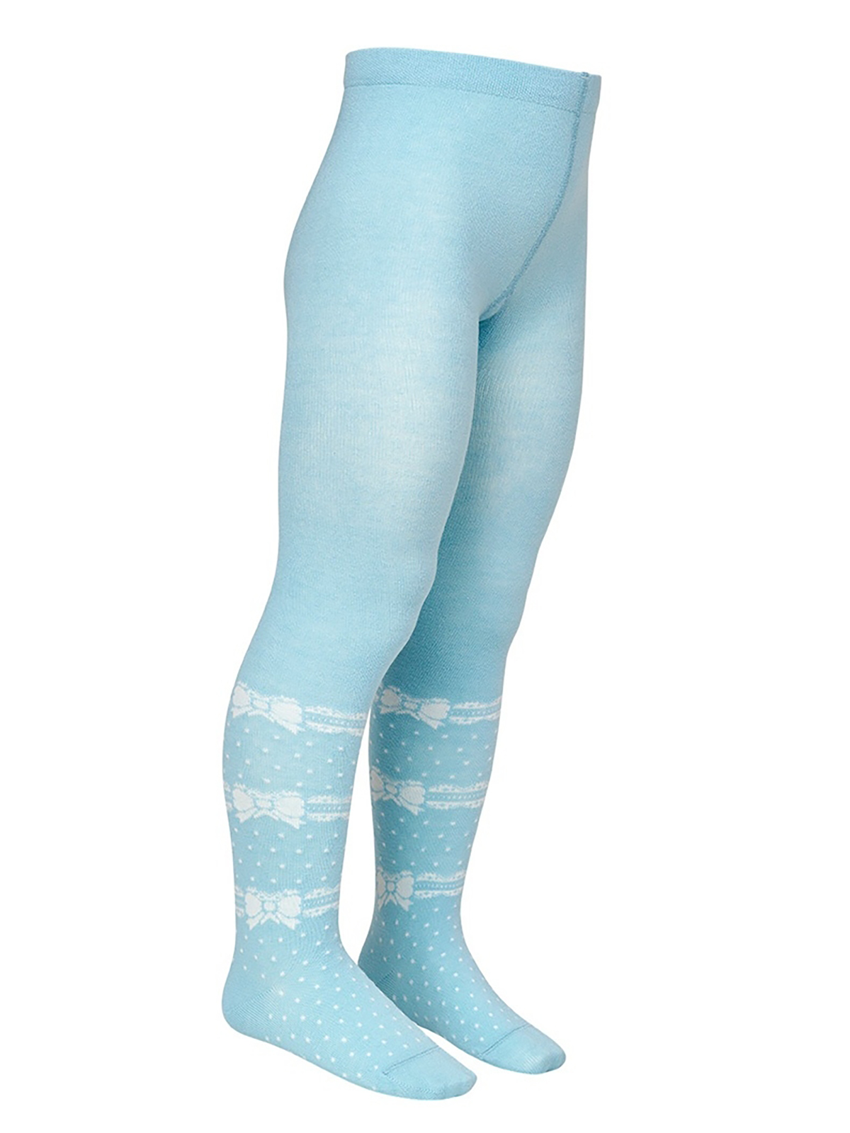 

Колготки детские OMSA kids 12P32-2 с рисунком (бантики) голубой, 128-134, 12P32-2 с рисунком (бантики)