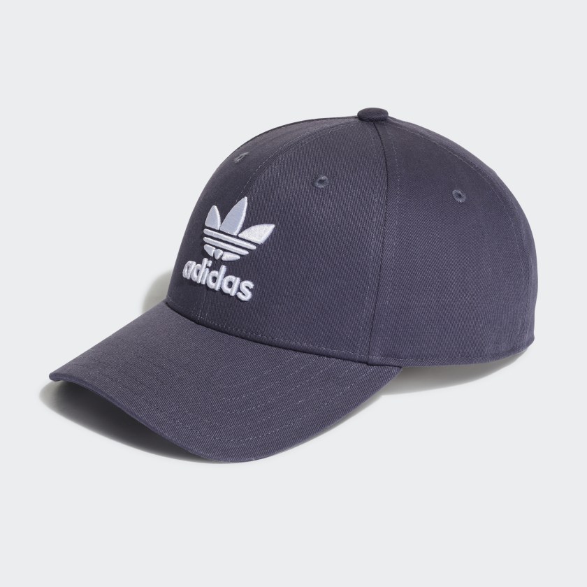 фото Бейсболка мужская adidas baseb class trefoil cap синяя р.56-58