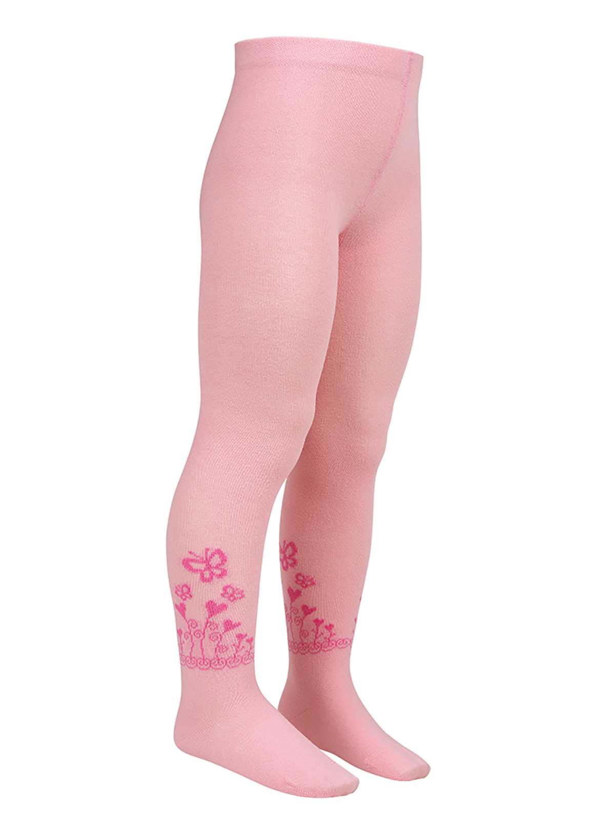 

Колготки детские OMSA kids 12P21-2 с рисунком бабочки розовый, 116-122, 12P21-2 с рисунком бабочки