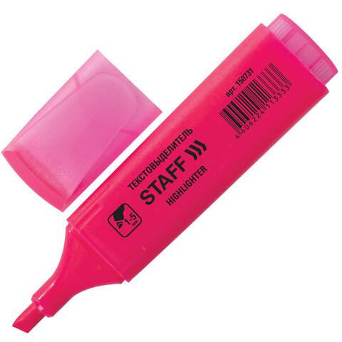 

Текстовыделитель STAFF "EVERYDAY HL-728" арт. 150731, 24 шт., Розовый