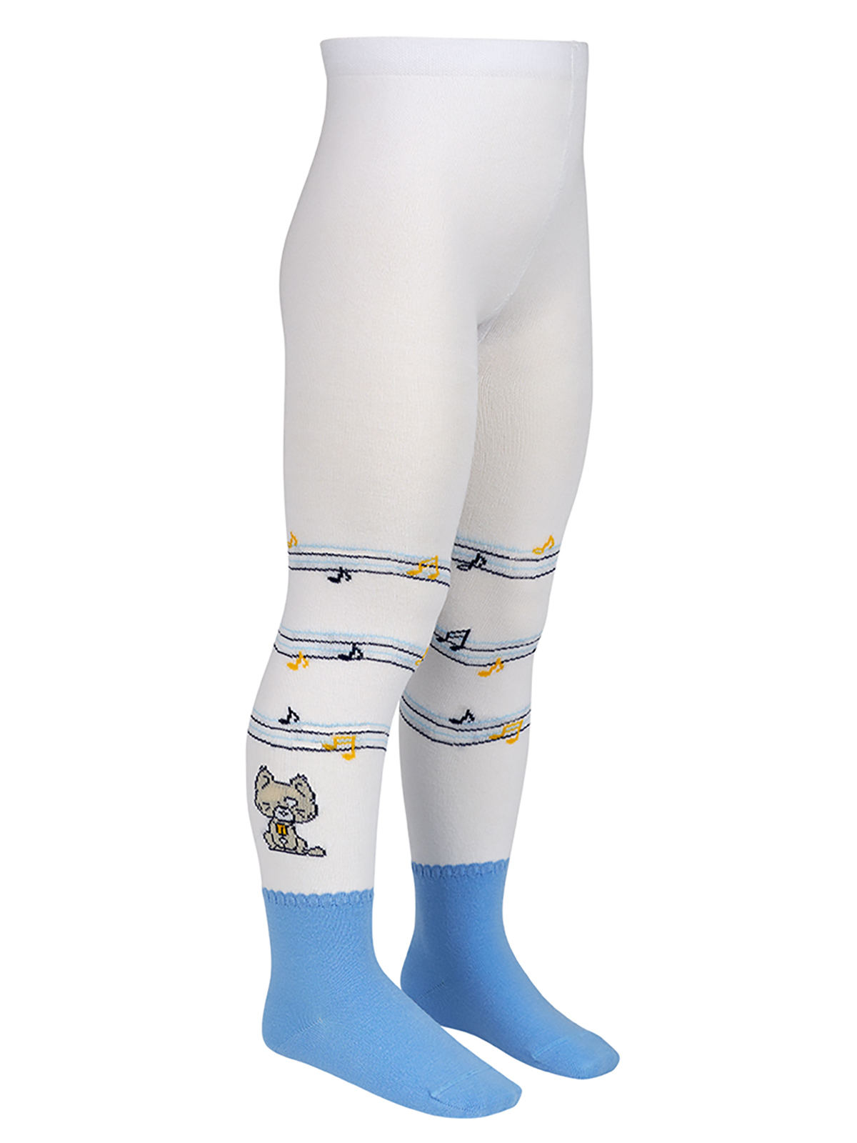 

Колготки детские OMSA kids 11P61-2 с имитацией носка и рисунком (котик) белый, 128-134, 11P61-2 с имитацией носка и рисунком (котик)