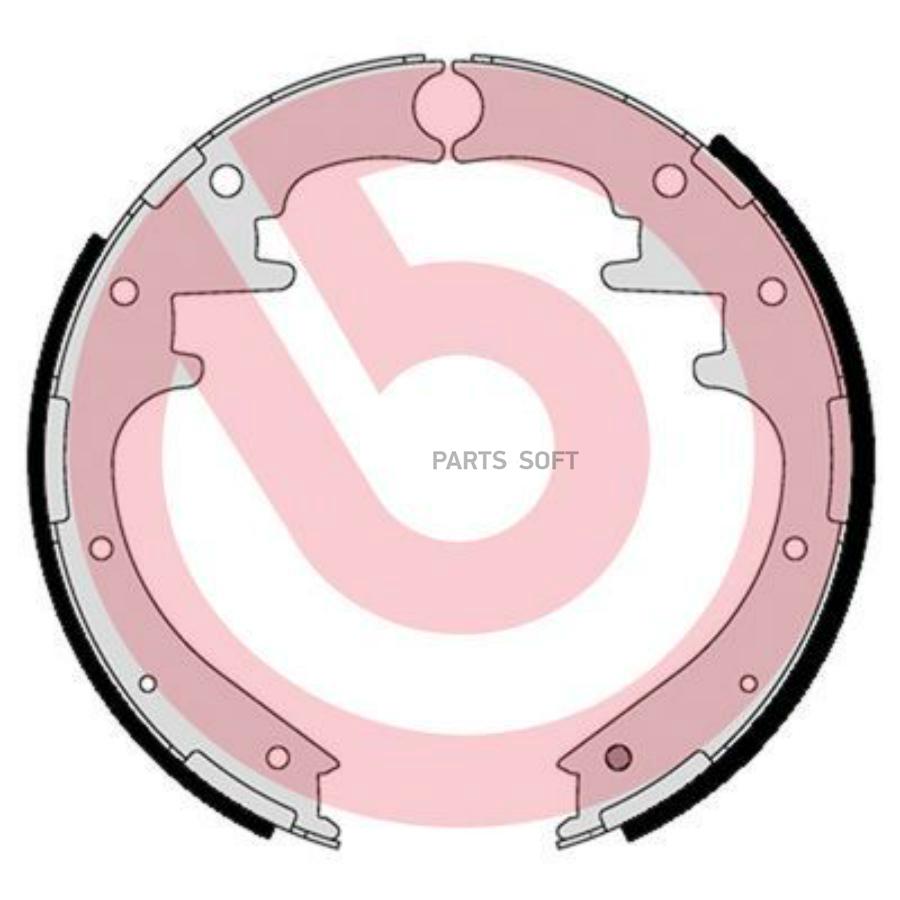 

Колодки торм.бараб. FORD/FORD USA BREMBO