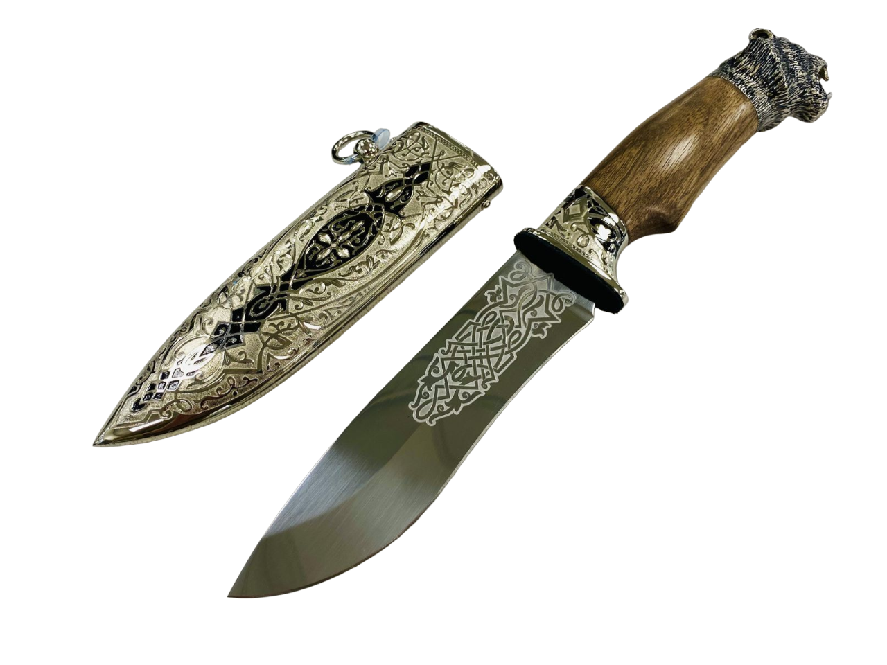 Нож Златоуст Авторский украшенный Александр 2