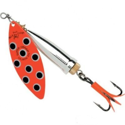

Блесна вращающаяся BLUE FOX Salmon Super Vibrax 6 /RBS, Красный;серебристый;черный