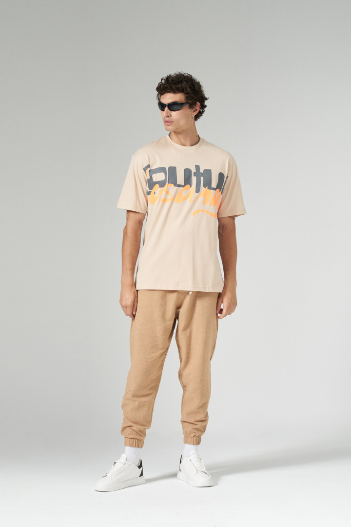 

Футболка мужская king brich T-SHIRT1416 бежевая S (доставка из-за рубежа), T-SHIRT1416