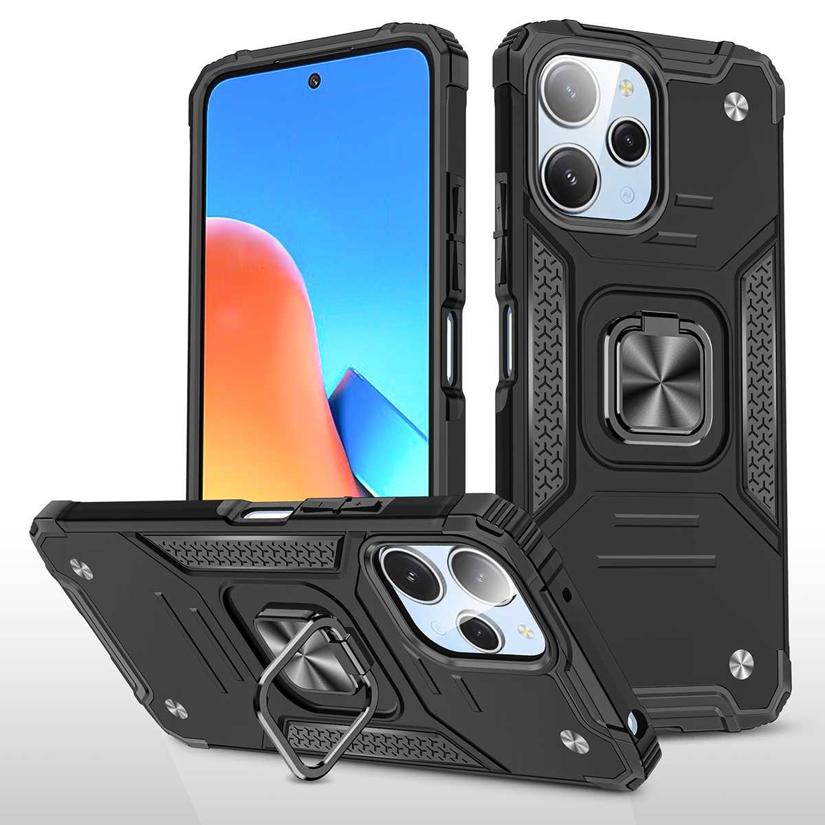 

Противоударный чехол Legion Case для Xiaomi Redmi 12, черный, Legion Case