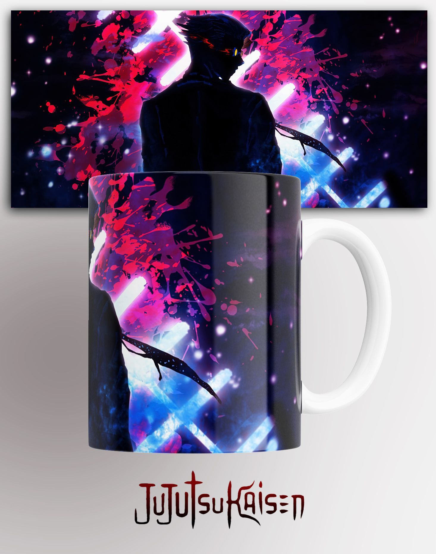 

Кружка с принтом аниме Магическая битва Нанами Кенто 330 мл, Кружка Магическая битва Jujutsu Kaisen Нанами Кенто аниме , на подарок , с принтом 330 мл