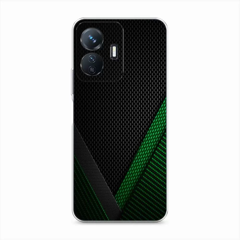 

Чехол Awog на Vivo Y77e "Зеленый карбон", Зеленый;черный, 267350-3
