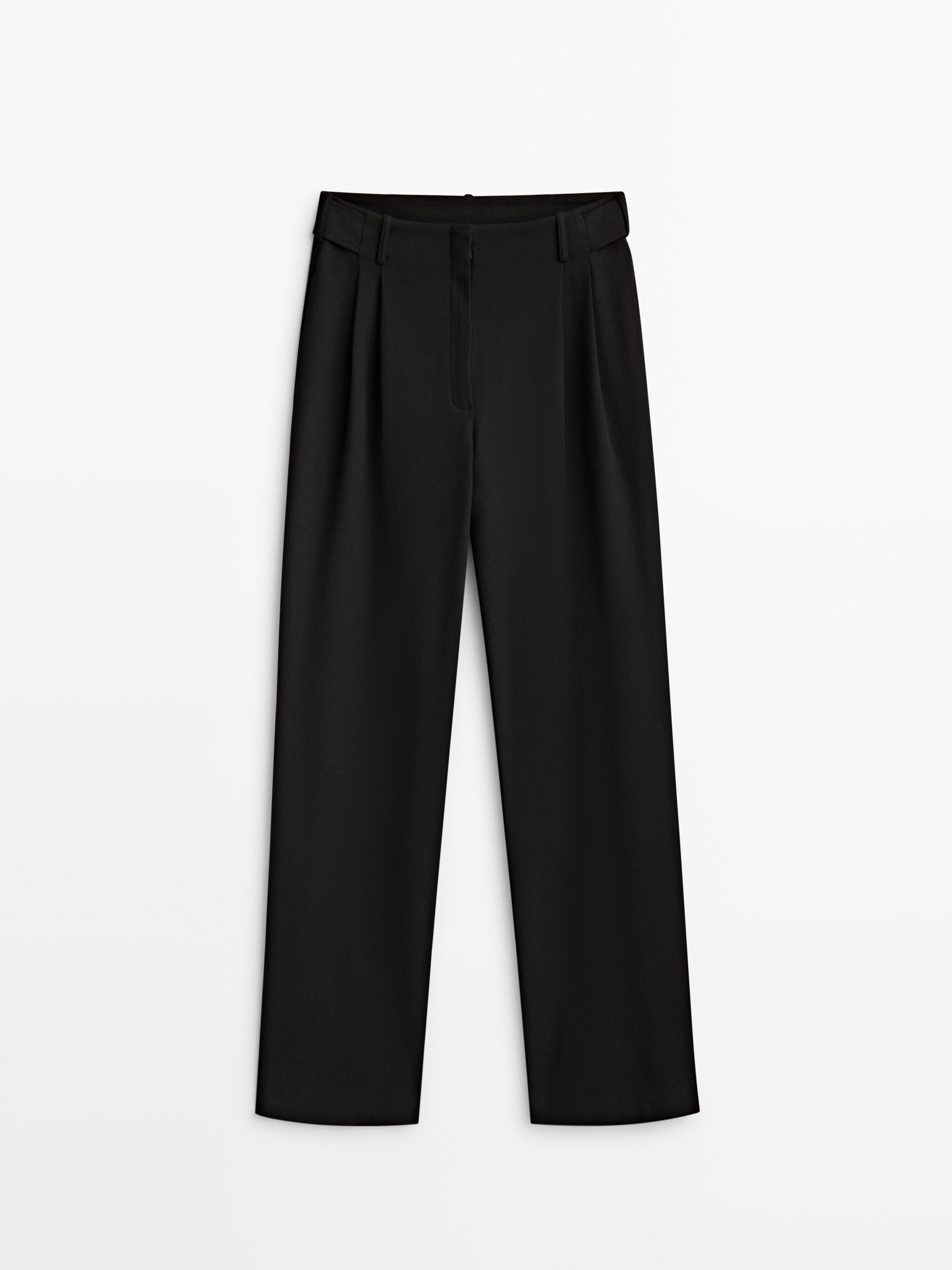 

Брюки женские Massimo Dutti 05062907800 черные 42, 05062907800