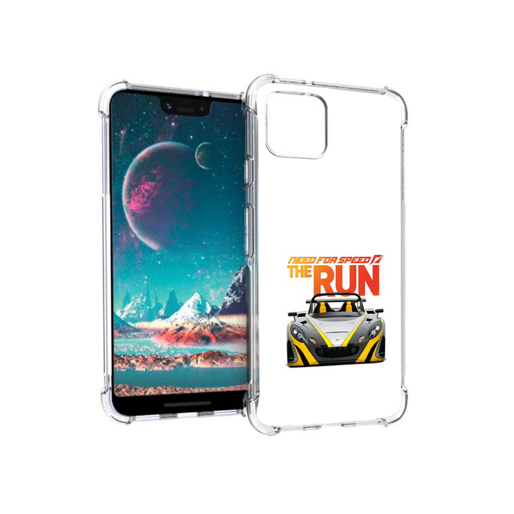 

Чехол MyPads Tocco для Google Pixel 4 гонка, Прозрачный, Tocco