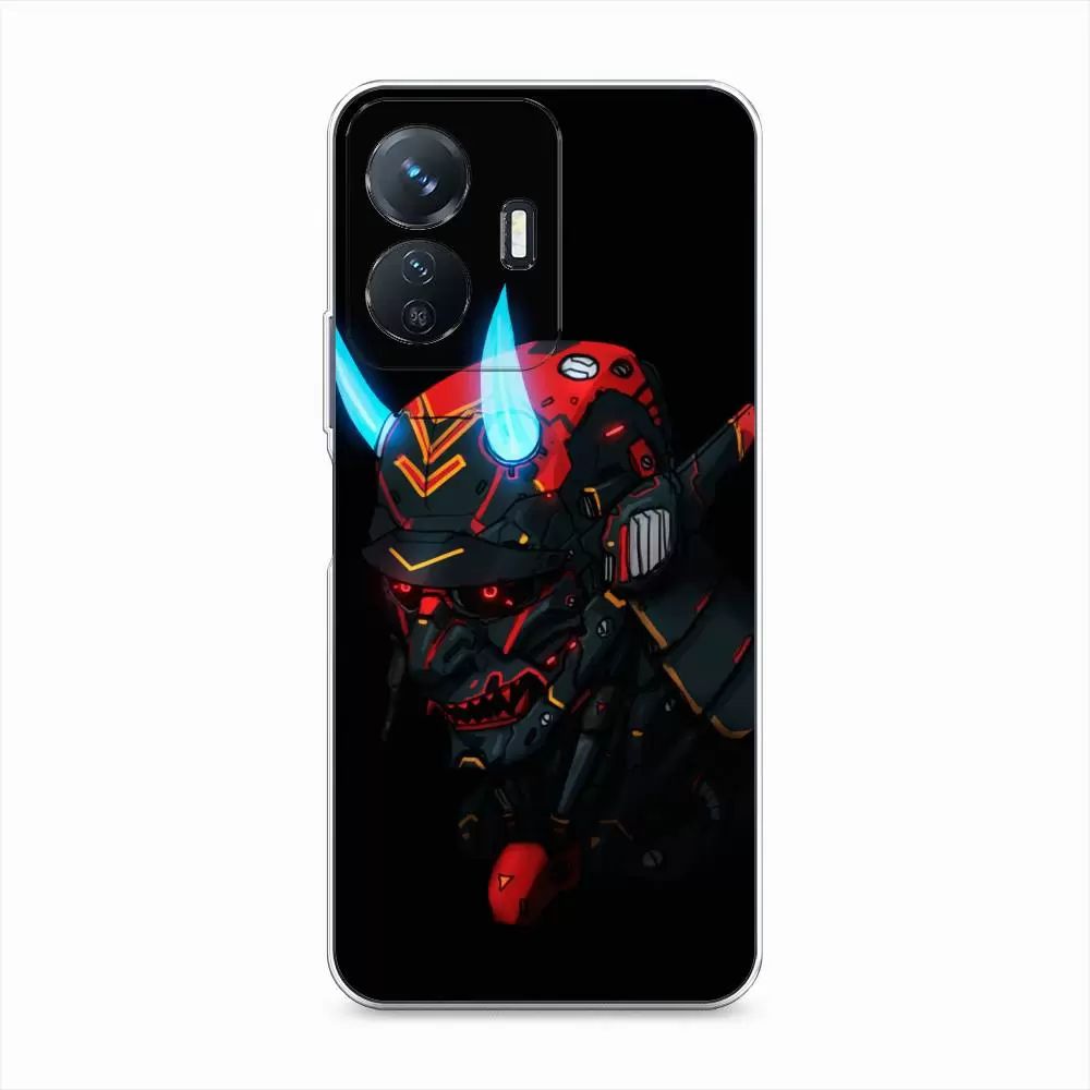 

Чехол Awog на Vivo Y77e "Неоновый самурай", Разноцветный, 267350-6