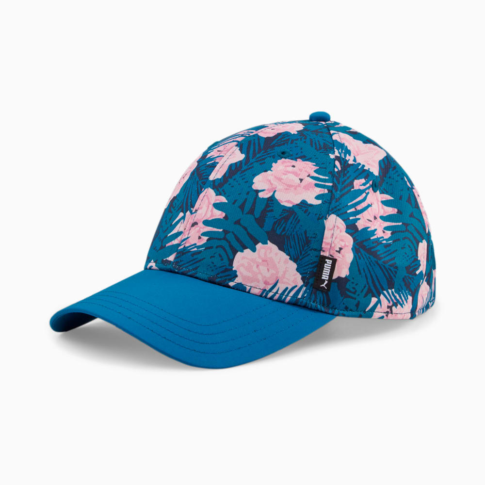 фото Бейсболка унисекс puma academy aop cap синяя, one size