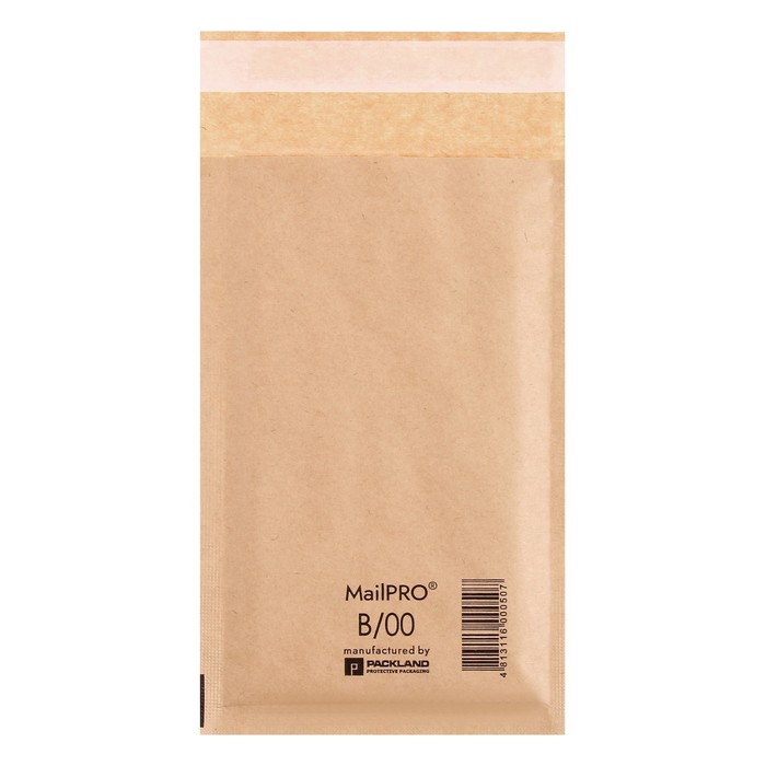 

Крафт-конверт с воздушно-пузырьковой плёнкой Mail Lite, 12х21 см, Kraft, (5шт.), Коричневый