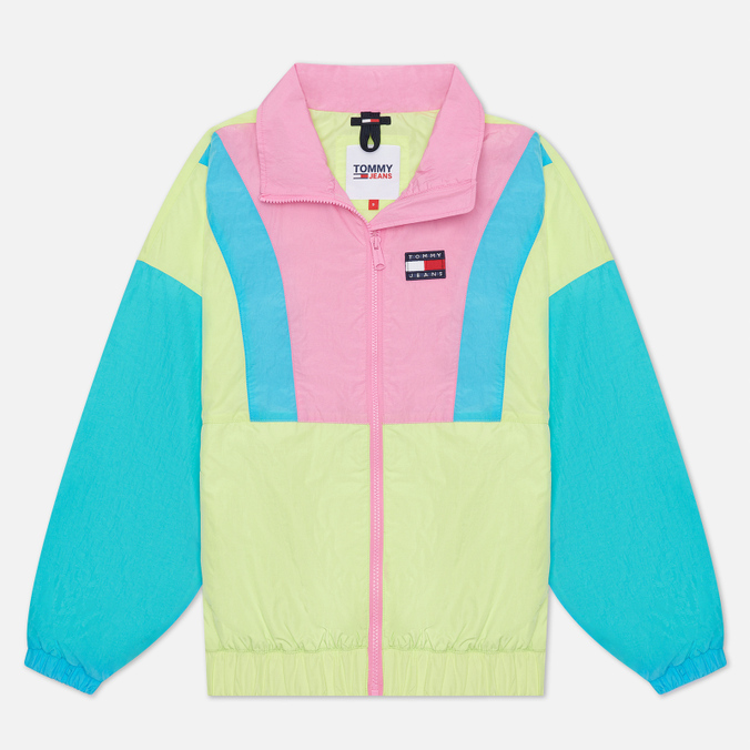 

Ветровка женская Tommy Jeans DW0DW09828 зеленая M, DW0DW09828